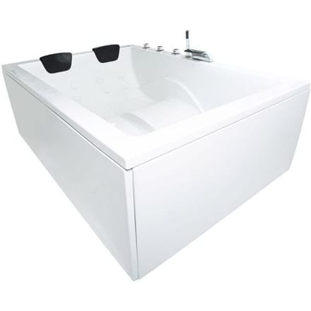 Caribia Dinasty bathtub 180 x 130 cm with apron 80873