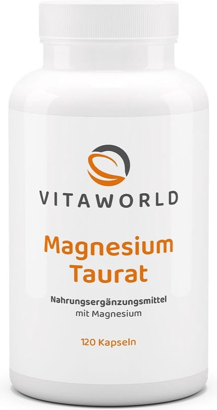 Vitaworld Magnesium tauraat 120 capsules