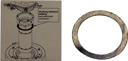 Wolf Grafietdichting elektr. geleidend 79,8x63,6x0,25, 3910434