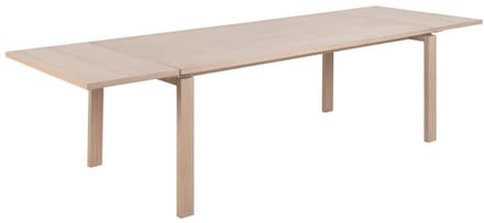 Giga Living Uitbreidingsblad Klevik - Wit Hout - 100x50x3cm