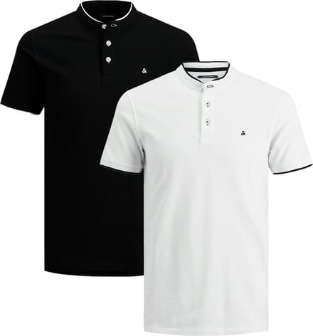 Jack & Jones Heren poloshirt 2 pack Paulos Mao
