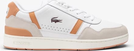 Lacoste T-clip Lage sneakers - Leren Sneaker - Heren - Wit - Maat 41