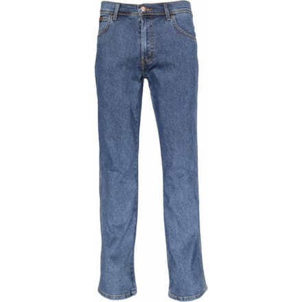 Wrangler Texas Str Heren Regular Fit Jeans Blauw - Maat W44 X L32