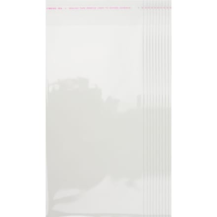 VBS Beschermhoezen voor kaarten "22,7 x 11,6 cm", 100 stuks