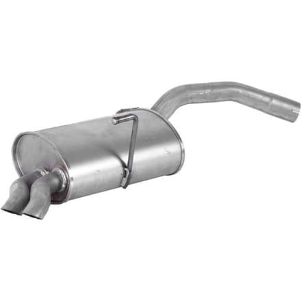 Geluiddemper achter ASMET 09.101
