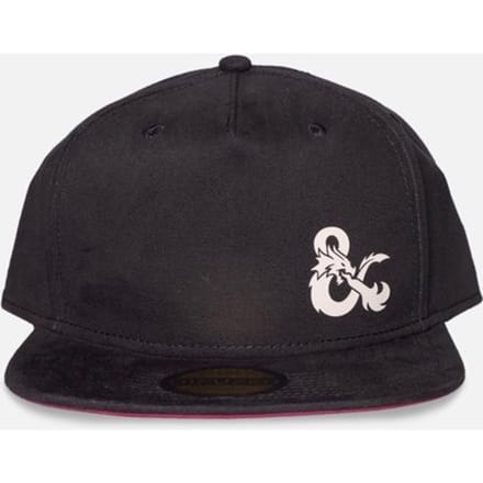 Dungeons And Dragons Snapback Pet Logo Zwart - Cap