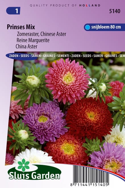 Sluis Garden - Aster Prinses Mix (Zomeraster)