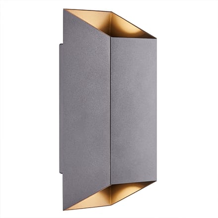 Nordlux Nico square 22-wandlamp-2xGU10-antraciet