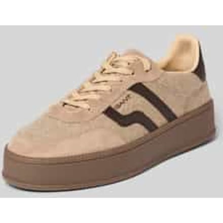 Sneakers van echt rundleer model 'Cuzmani'