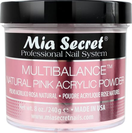 Acryl Poeder Natuurlijk Roze 240ml.