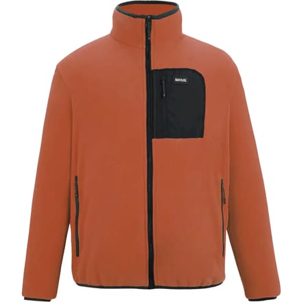 Frankie fleece fleece voor heren met volledige ritssluiting