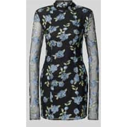 Mini-jurk met rugdecolleté