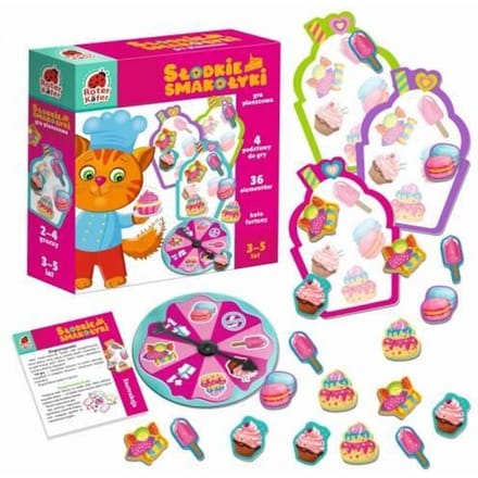 Educatief Spel Zoete Snoepjes 3+ Familie Spel