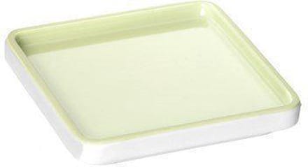 Pantone Serveerschaal - S - Vierkant - 8 x 8 x 1,3 cm - Butterfly 12-0322 - Groen