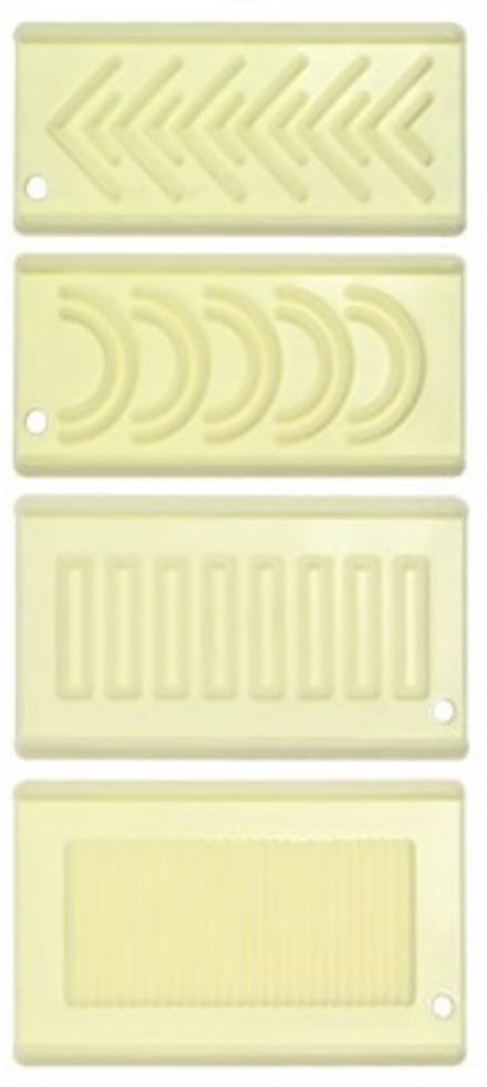JEM Cake Side Cutters Set/4 | Uitsteekvormen voor taartversiering