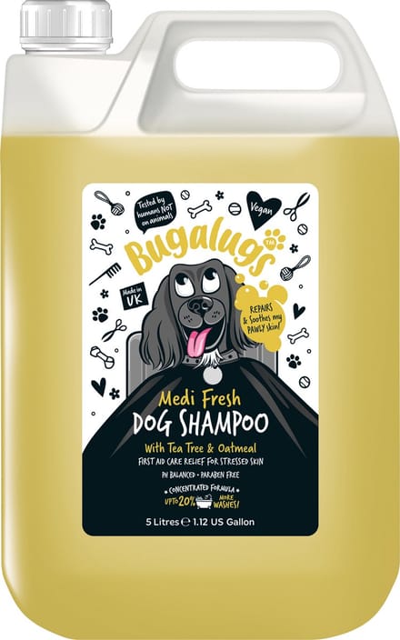 Bugalugs Medi Fresh Dog Shampoo Jerry can 5 L - Hond