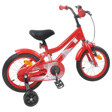 vidaXL - Kinderfiets - 12 - Inch - voor - 2-4 - jaar - oud - Rood