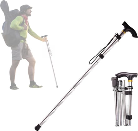 CRLYN® Opvouwbare Wandelstok - Loopstok - Hikingstok