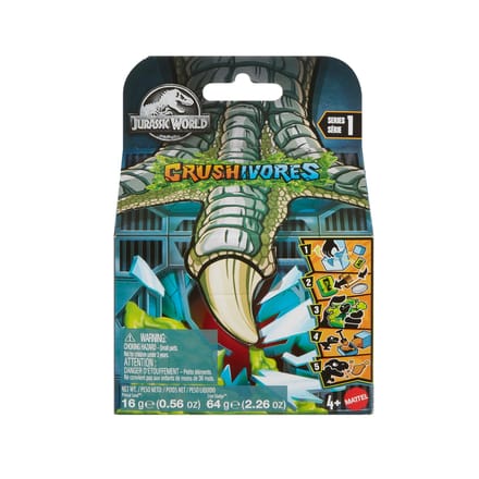 Jurassic World - Assortiment Beeldjes - Verslindende Dinosaurussen - MATTEL - HVB29 - Willekeurig Model