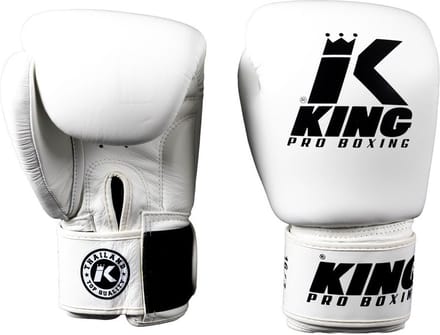 King Pro Boxing - KPB/BGVL 3 White - 10 oz