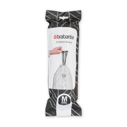 Brabantia PerfectFit Afvalzak met trekbandsluiting - 60 l - Code M - 10 stuks