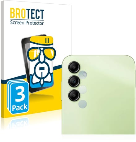 Screenprotector 3 Stuks voor Samsung Galaxy A14 5G (ALLEEN Camera Lens) Beschermglas transparant