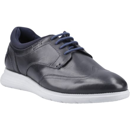 Pod Vantage Leer Heren Navy Veterschoenen