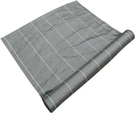 2M X 100M Path/Oprit Onkruid Controle Stop Stof Sheet - 2 rollen van 2M X 50M