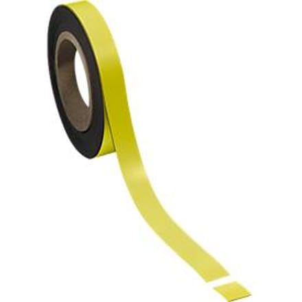 Magneetband, geel, 20 x 10.000 mm