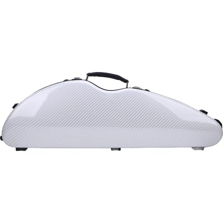 Houten Koffer voor Viool Ingebouwde Hygrometer Dubbele Riem Witte Kleur Koolstofvezel 4/4 Volledige Maat Vioolkoffer met Cijferslot white