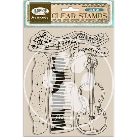 Clear Stamps "Music"
