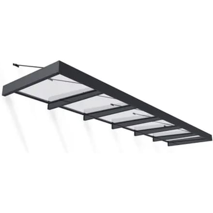 Palram | Canopia - Deur En Veranda Luifel Sophia Xl - Grijs - 565x140cm