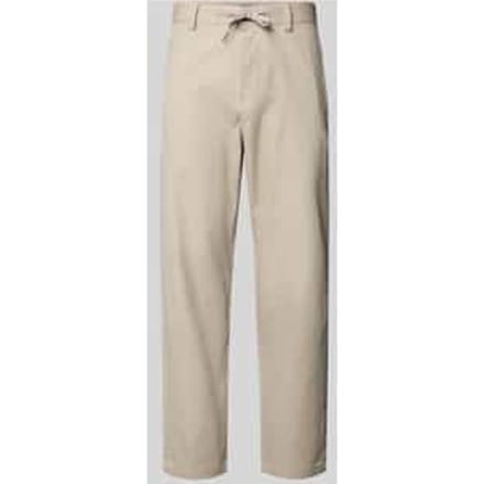 regular fit chino met trekkoord