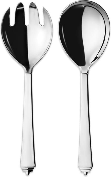 Georg Jensen Serveerbestekset Pyramid Rvs Zilver 2-delig