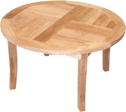 Rosanna lounge tuintafel 80 cm rond teak