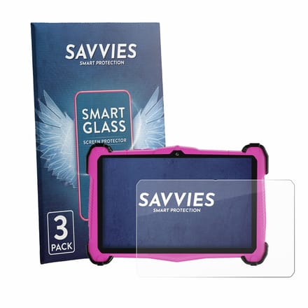 3 Stuks Savvies Screenprotector - geschikt voor EagleSoar E_764_EEA-P - beschermfolie glas transparant
