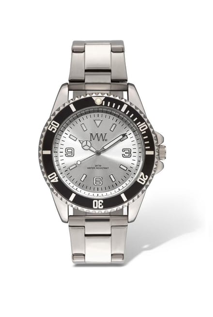 Horloge MW Sports Metal Black Silver