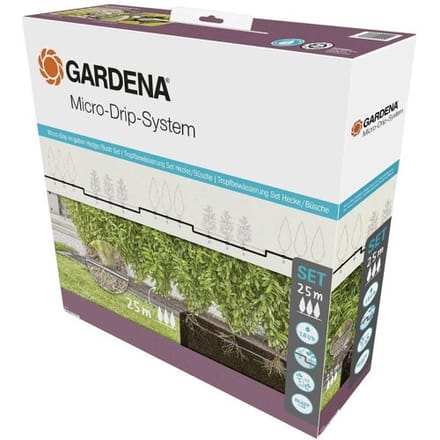 GARDENA Micro-Drip system 13500-20 Complete bewateringsset 13 mm (1/2) Ø Heggen/struiken set (25 m)