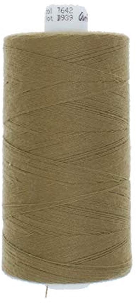 Naaigaren Polyester - Universeel Garen - Kleding Maken - Hoge Scheurvastheid - 1000 Meter - Donkerbeige