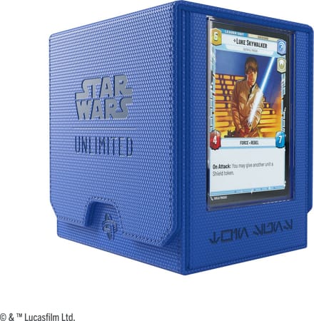 Star Wars Unlimited Twin Suns Deck Pod Blauw - Deckbox - Tokenbox - voor Star Wars Unlimited - Gamegenic