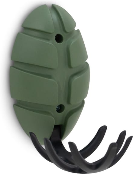 Spinder Design kapstok Bug - Sage green / Zwart - 7 haken