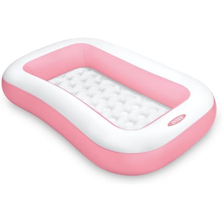 Intex Rechthoekig Opblaaszwembad Roze - 166 x 100 x 25 cm