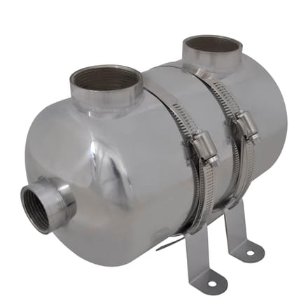 vidaXL - Zwembad - warmtewisselaar - 292 - x - 134 - mm - 28 - kW