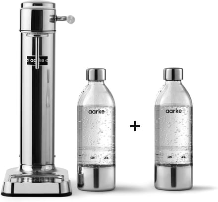 SnelShoppen - Carbonator 3 Sodamaker met 2-pack Flessen 800ml - Staal, Perfect voor Thuis, Feest, Camping, Keuken