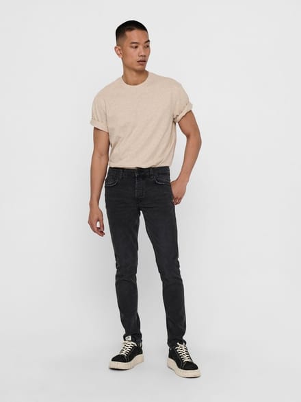 ONLY & SONS Slim fit jeans ONSLOOM Mid waist Slim fit Jeans