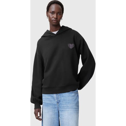 AllSaints Lover Rihan Hoody Black Größe: L | Kaputzenpullis Outlet | Damen | Schwarz
