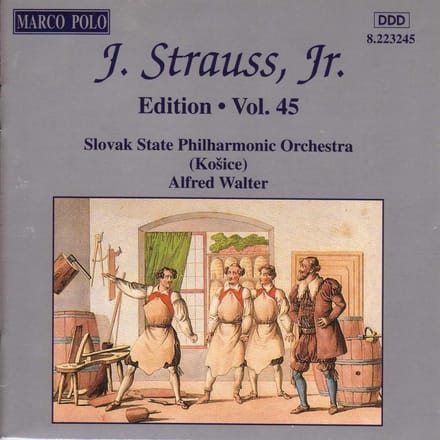 Slovak State Philharmonic Orchestra Kosice, Alfred Walter - Strauss Jr.: Edition Vol.45 (CD)