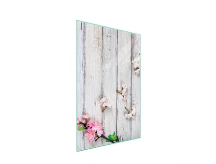 TMK ArtDeko - Snijplank - 35x52 cm - Glas - Houtprint
