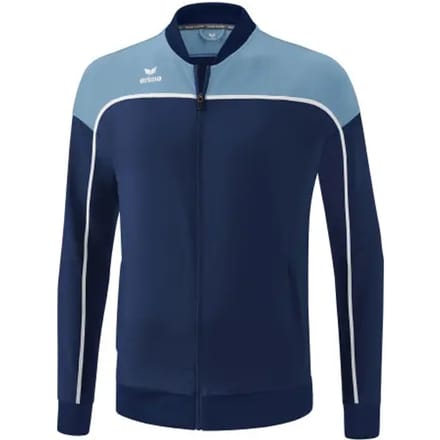 Erima Change Presentatiejack Kinderen - Wit / Faded Denim / New Navy | Maat: 152