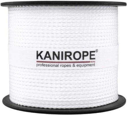 PP Touw - Multibraid Koord - Veelzijdig Gebruik - 8-voudig Gevlochten - 2mm 500m - Wit
